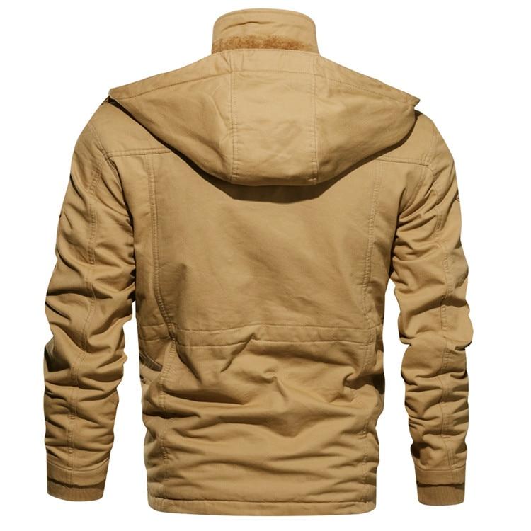 Herren Winterjacke | Utility Design Mit Warmem Innenfutter