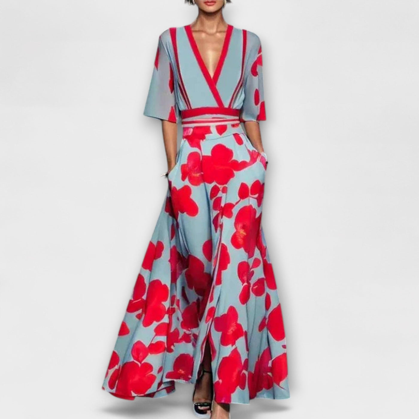 Alma - Damenkleid mit stilvollem Ärmeldesign