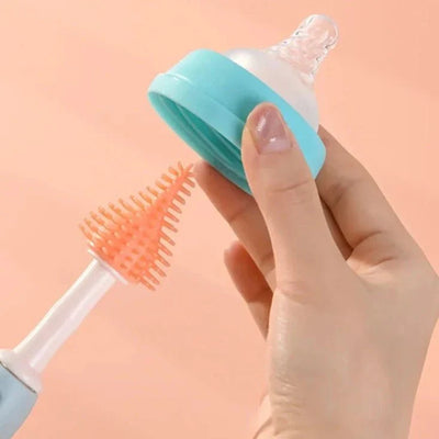 BürstenNest™ Schonende Flaschenreinigung