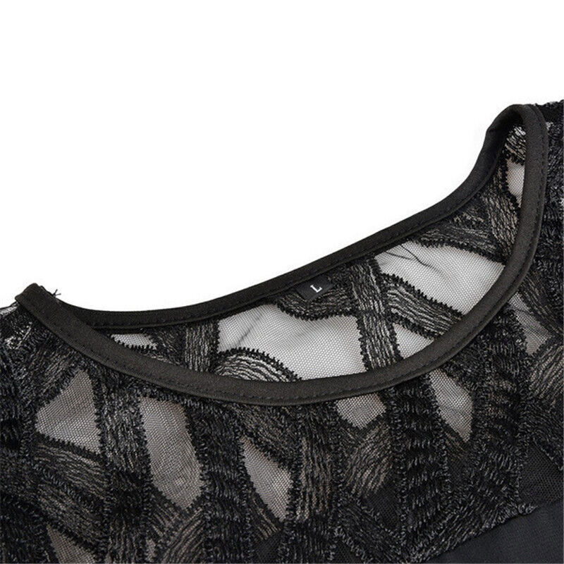 Leichtes Abendkleid Mit Ausgeschnittenen Ärmeln Für Damen | Midi