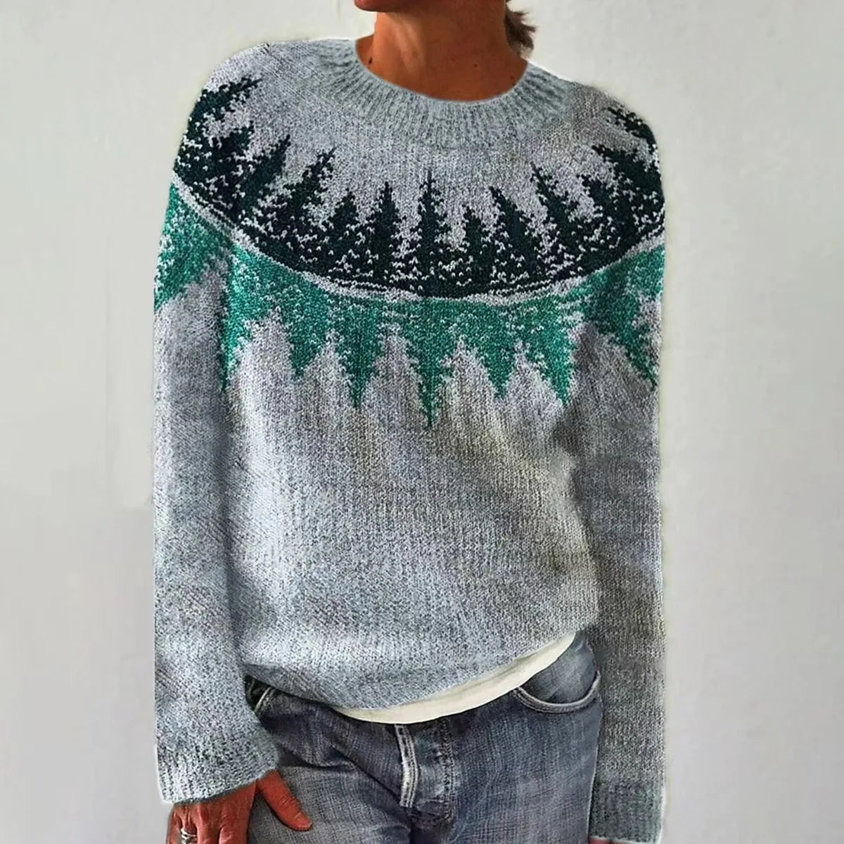 Anna™ | Skandinavischer Strickpullover