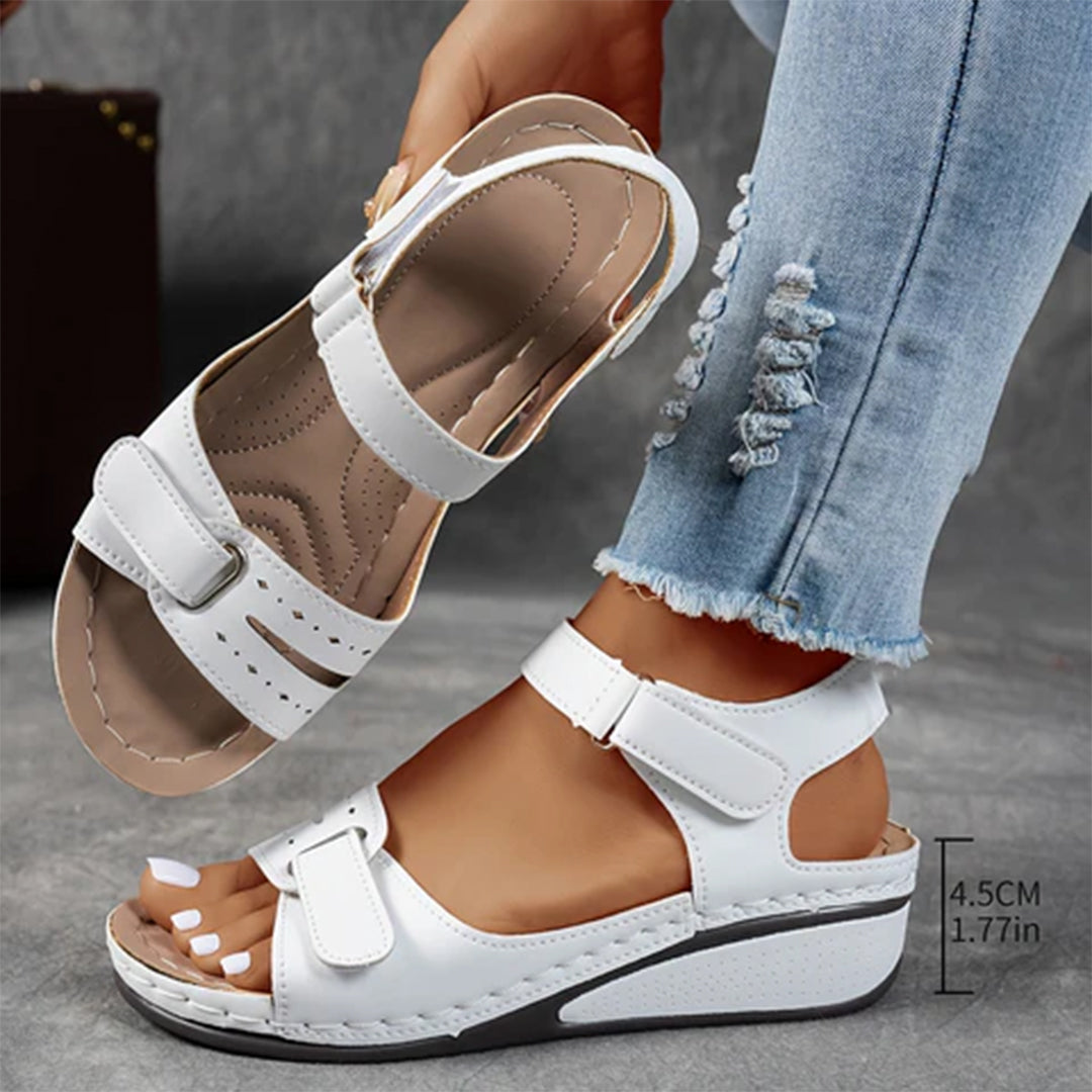 MIRAVO | Solea Komfortsandalen – Orthopädisch & Stilvoll