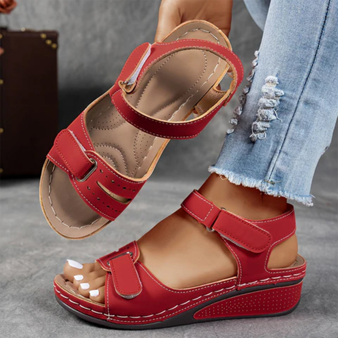 MIRAVO | Solea Komfortsandalen – Orthopädisch & Stilvoll