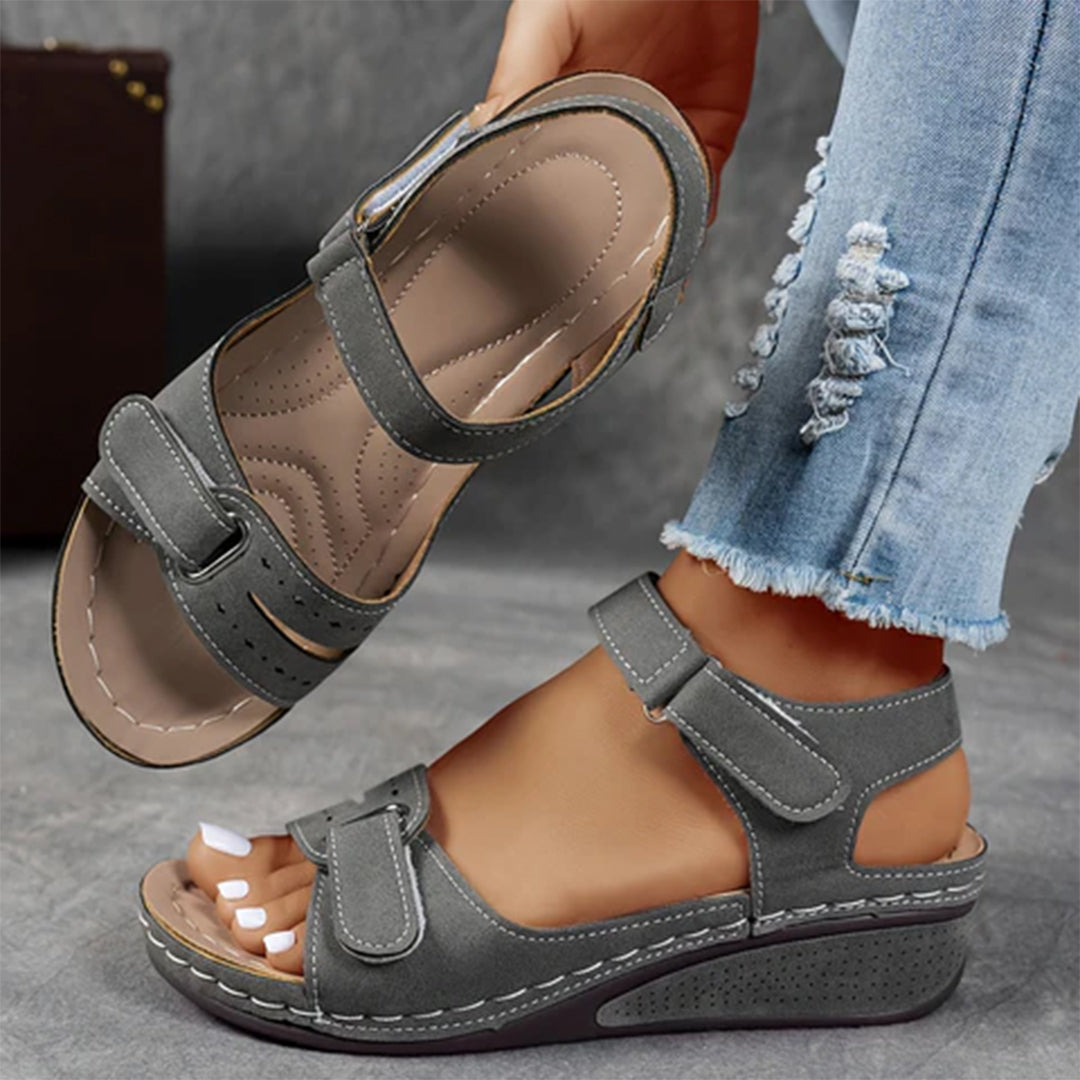 MIRAVO | Solea Komfortsandalen – Orthopädisch & Stilvoll