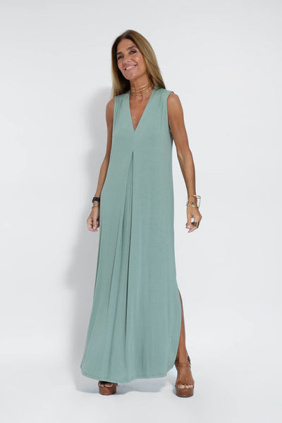 Kleid mit strickjacke