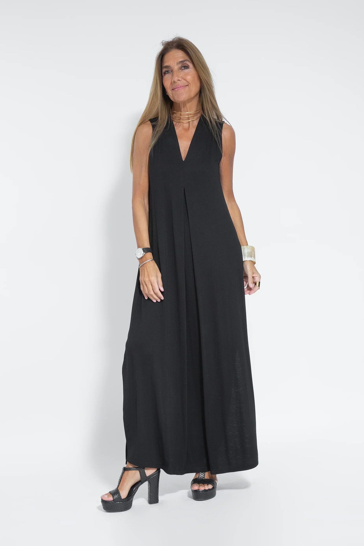 Kleid mit strickjacke