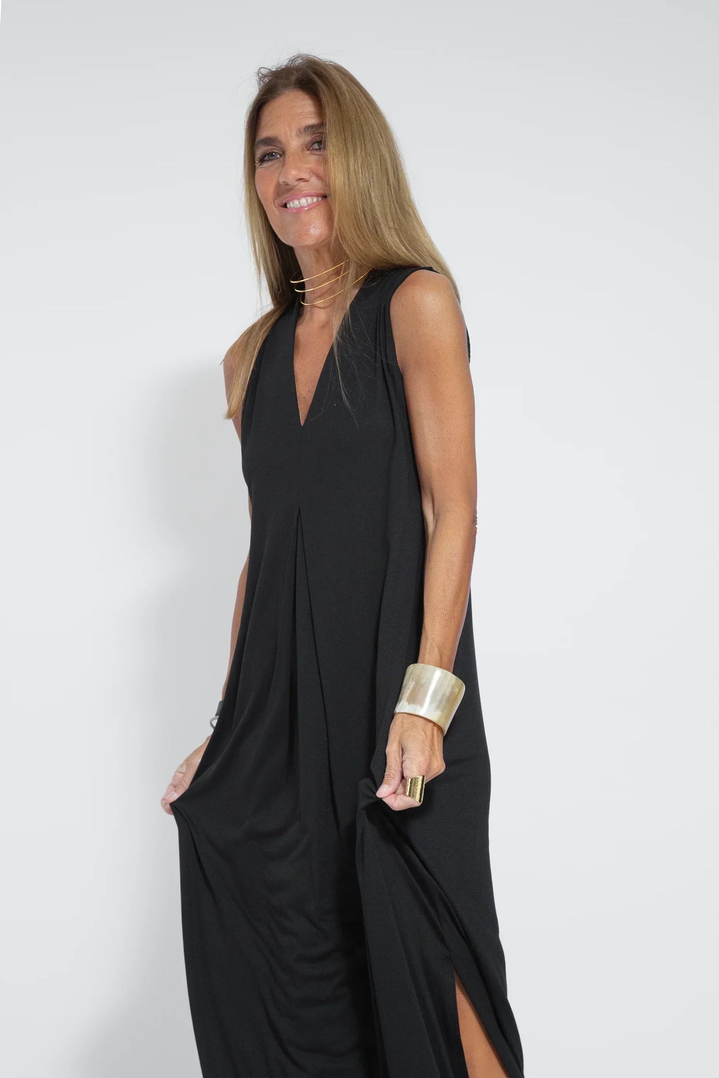 Kleid mit strickjacke
