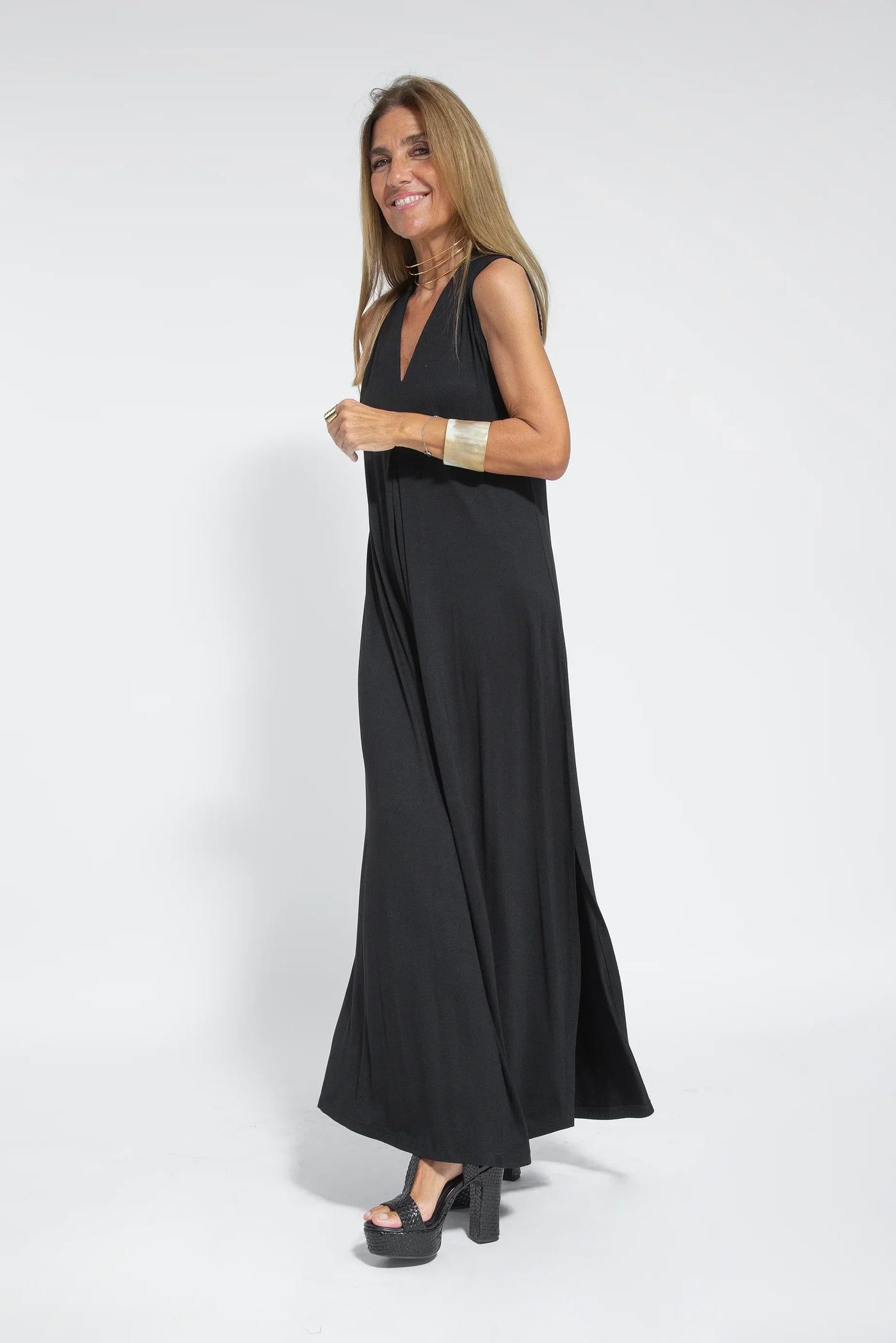 Kleid mit strickjacke