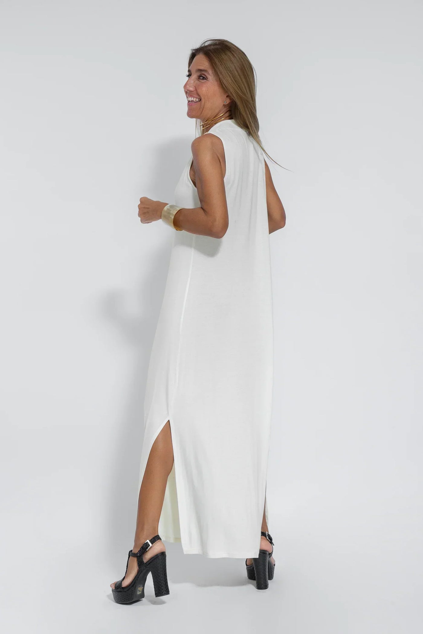 Kleid mit strickjacke