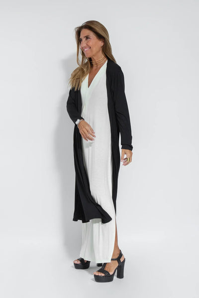 Kleid mit strickjacke