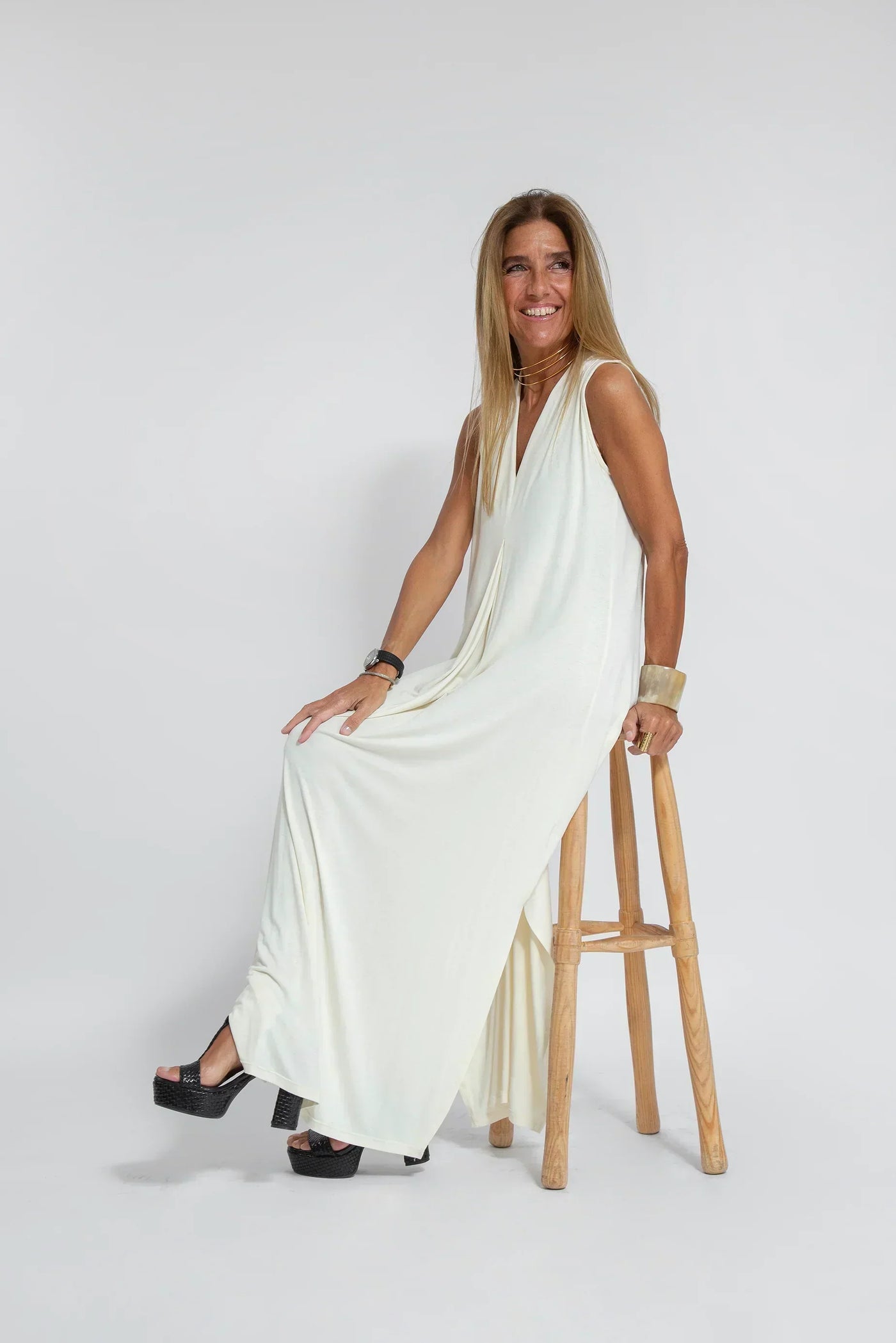 Kleid mit strickjacke