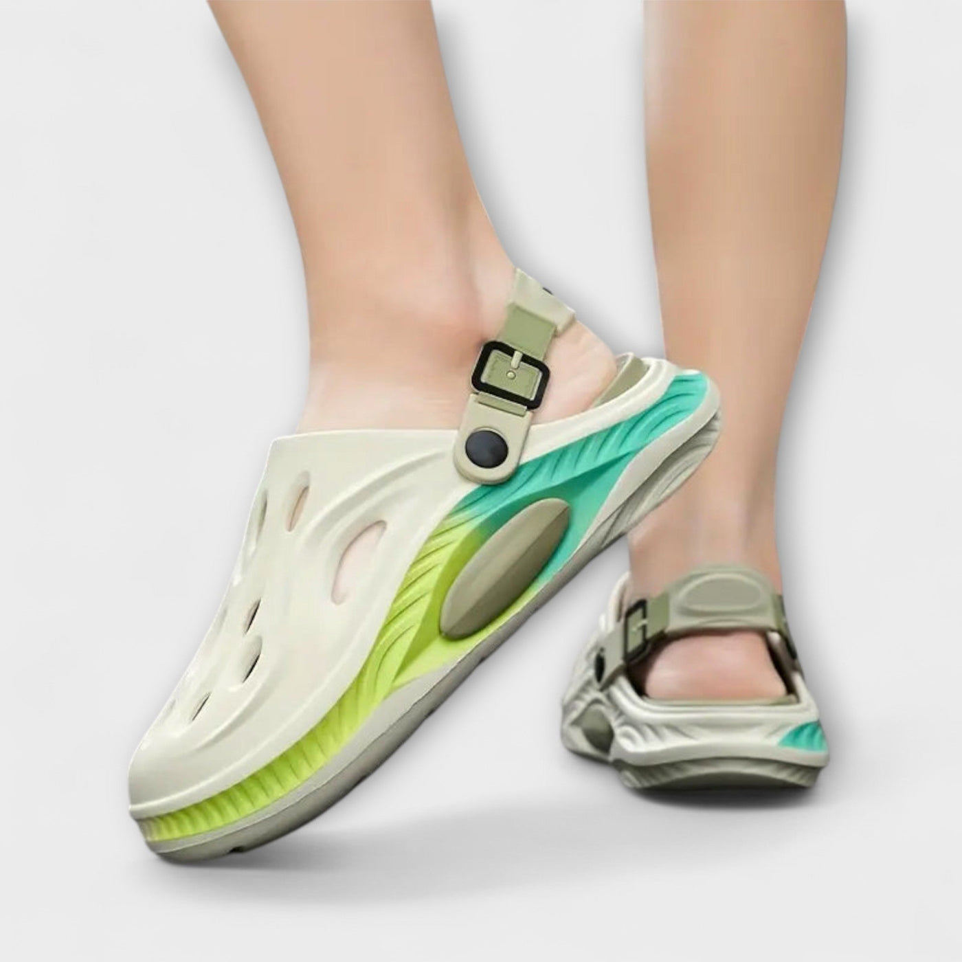 Breiley - Bequeme gepolsterte Sommerschlappen