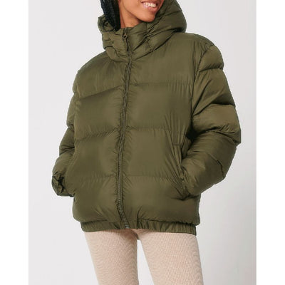 Unisex Winter Steppjacke dick gefüttert