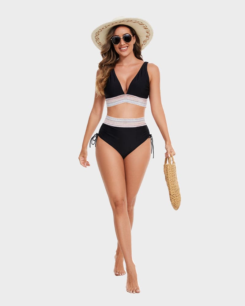 Formende High-Waist Bikinihose – Bauchkontrolle & Komfort
