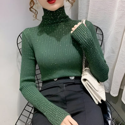 Eulalia | Polo-Shirt mit Diamantverzierung