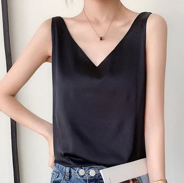 Talia – seidig weiches, elegantes und luftiges tanktop für damen