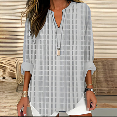 Manon | V-Ausschnitt Lange Ärmel