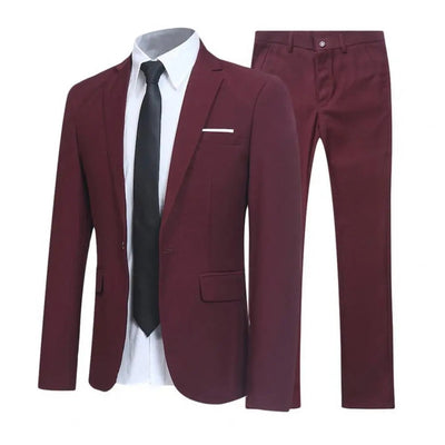 Zweiteiliger Formeller Hochzeitsgastanzug Für Herren | Elegant