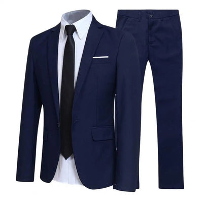 Zweiteiliger Formeller Hochzeitsgastanzug Für Herren | Elegant
