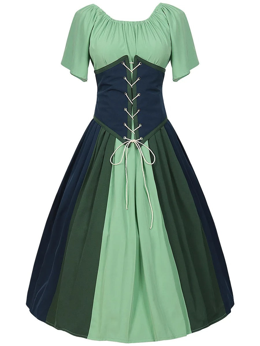 Damen Stilvolle Klassische Oktoberfest Dirndl Kleid