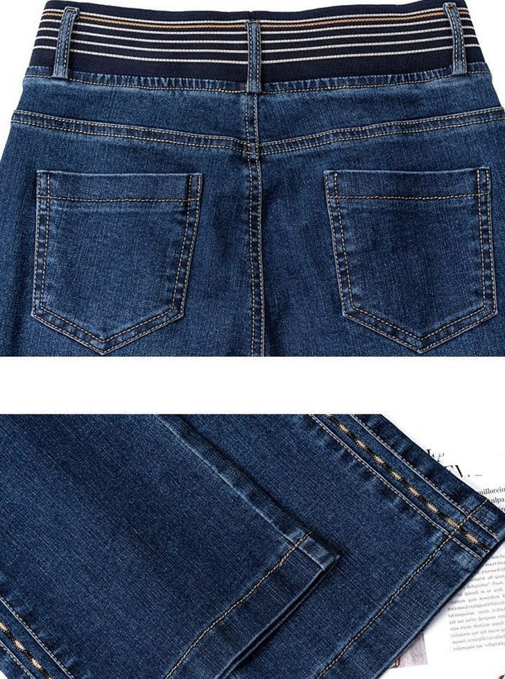 Vintage dehnbare freizeitjeans