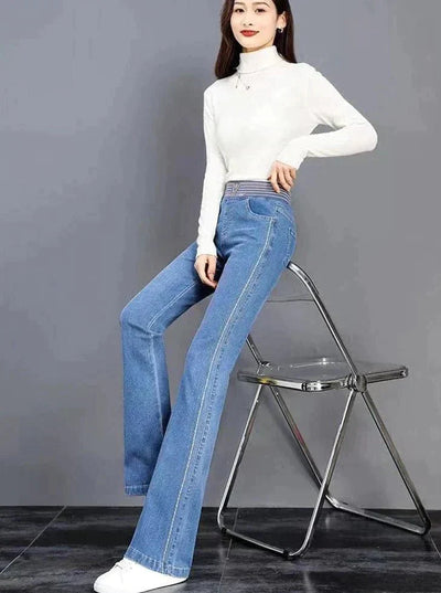 Vintage dehnbare freizeitjeans