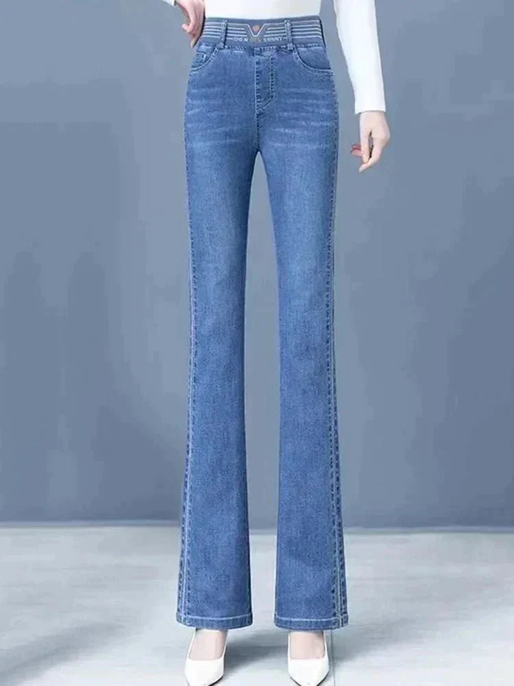 Vintage dehnbare freizeitjeans