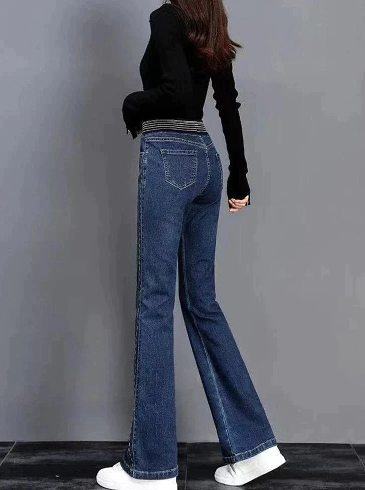 Vintage dehnbare freizeitjeans