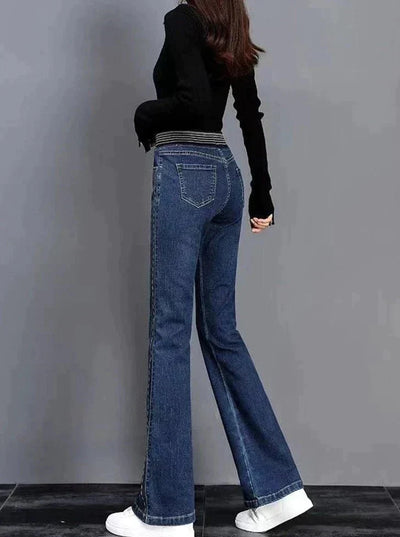 Vintage dehnbare freizeitjeans