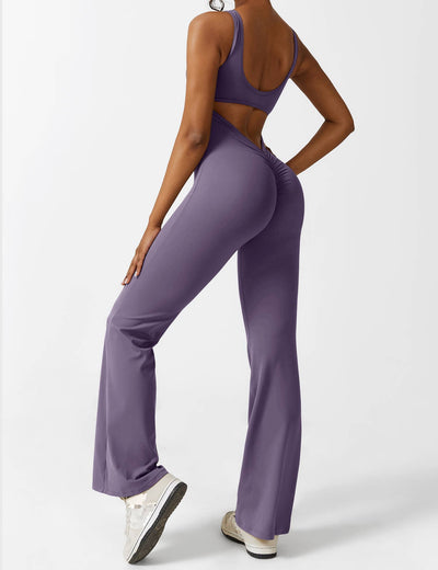 Sienna | Rückenfreier Flare-Jumpsuit