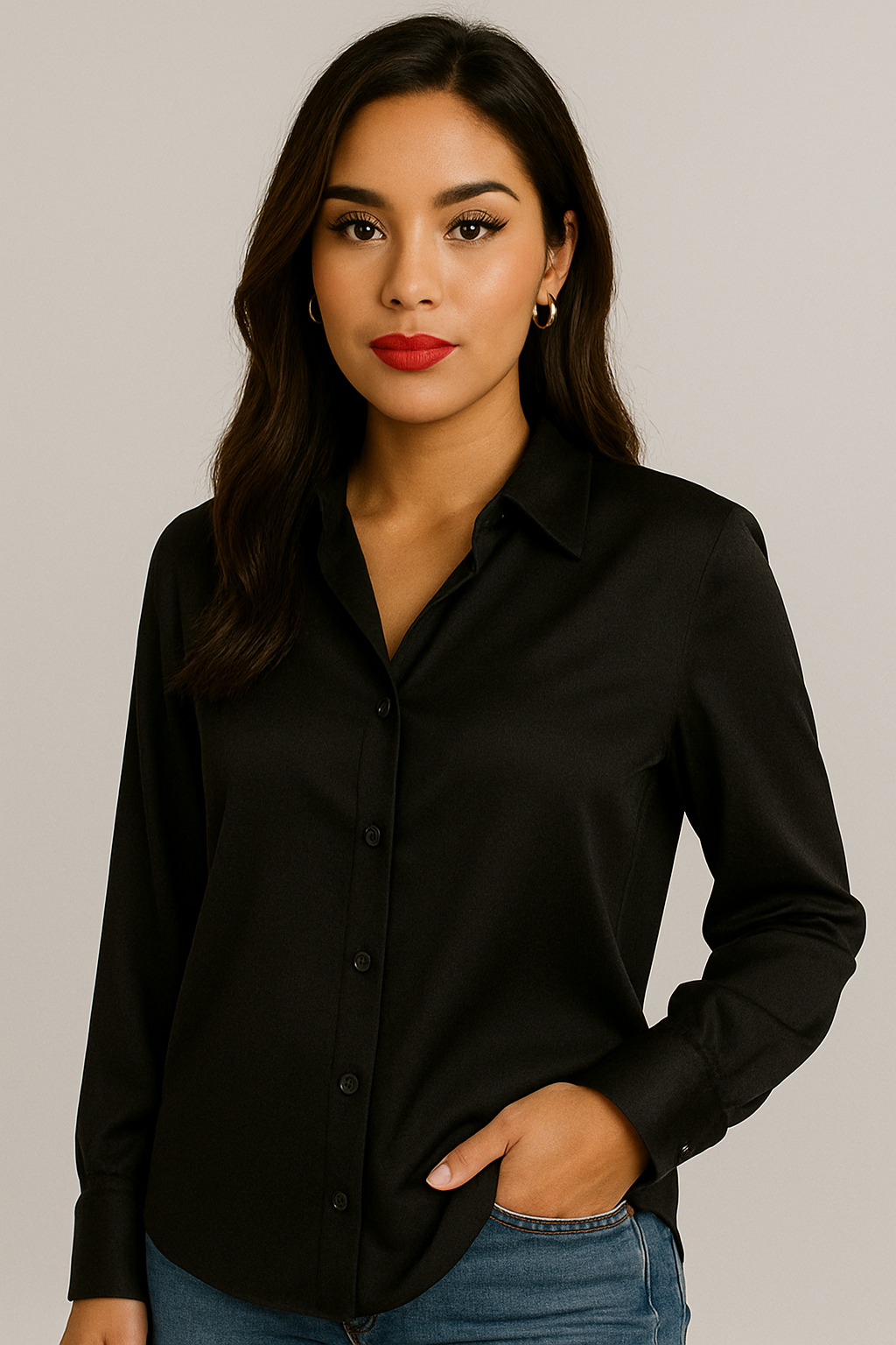 Mayfair™ | Luxus-Seidenbluse