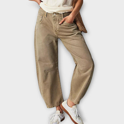 Damenjeans classic weit geschnitten